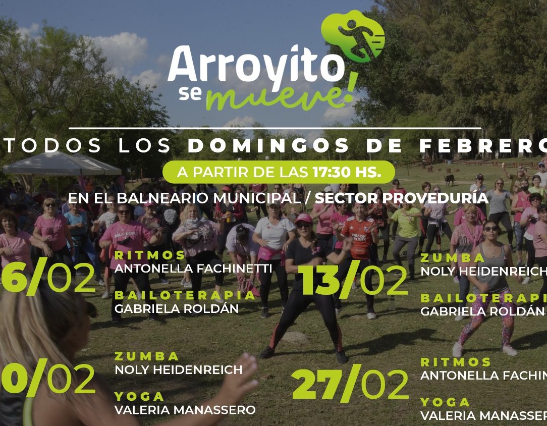 ARROYITO SE MUEVE EN VERANO