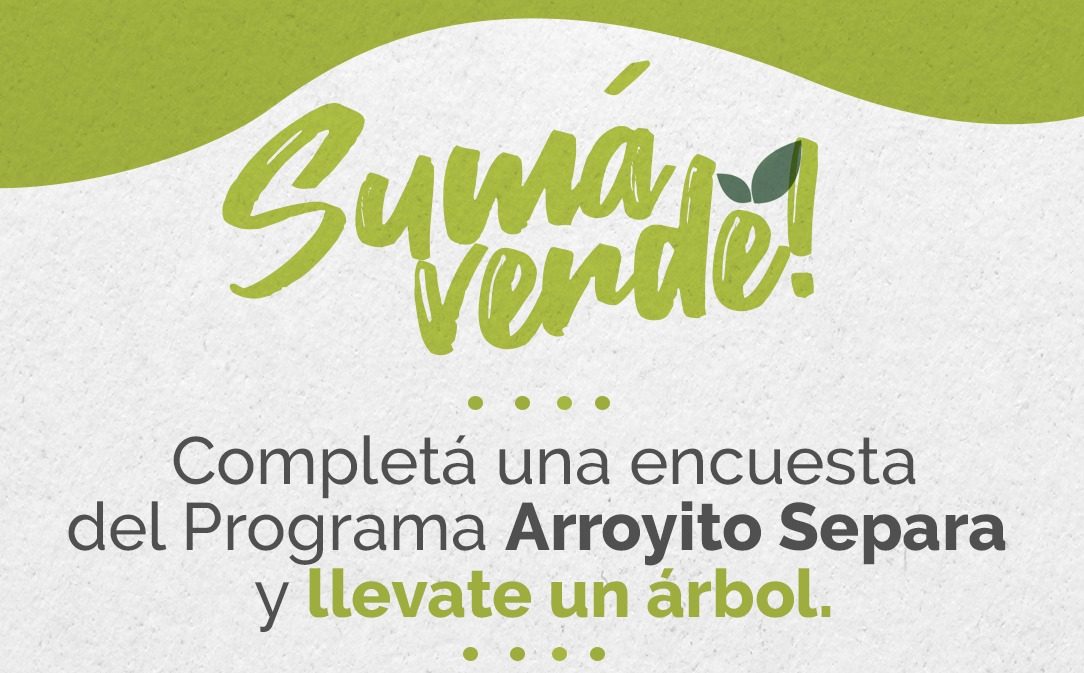 EL GOBIERNO MUNICIPAL LANZA EL PROGRAMA DE FORESTACIÓN “SUMÁ VERDE”