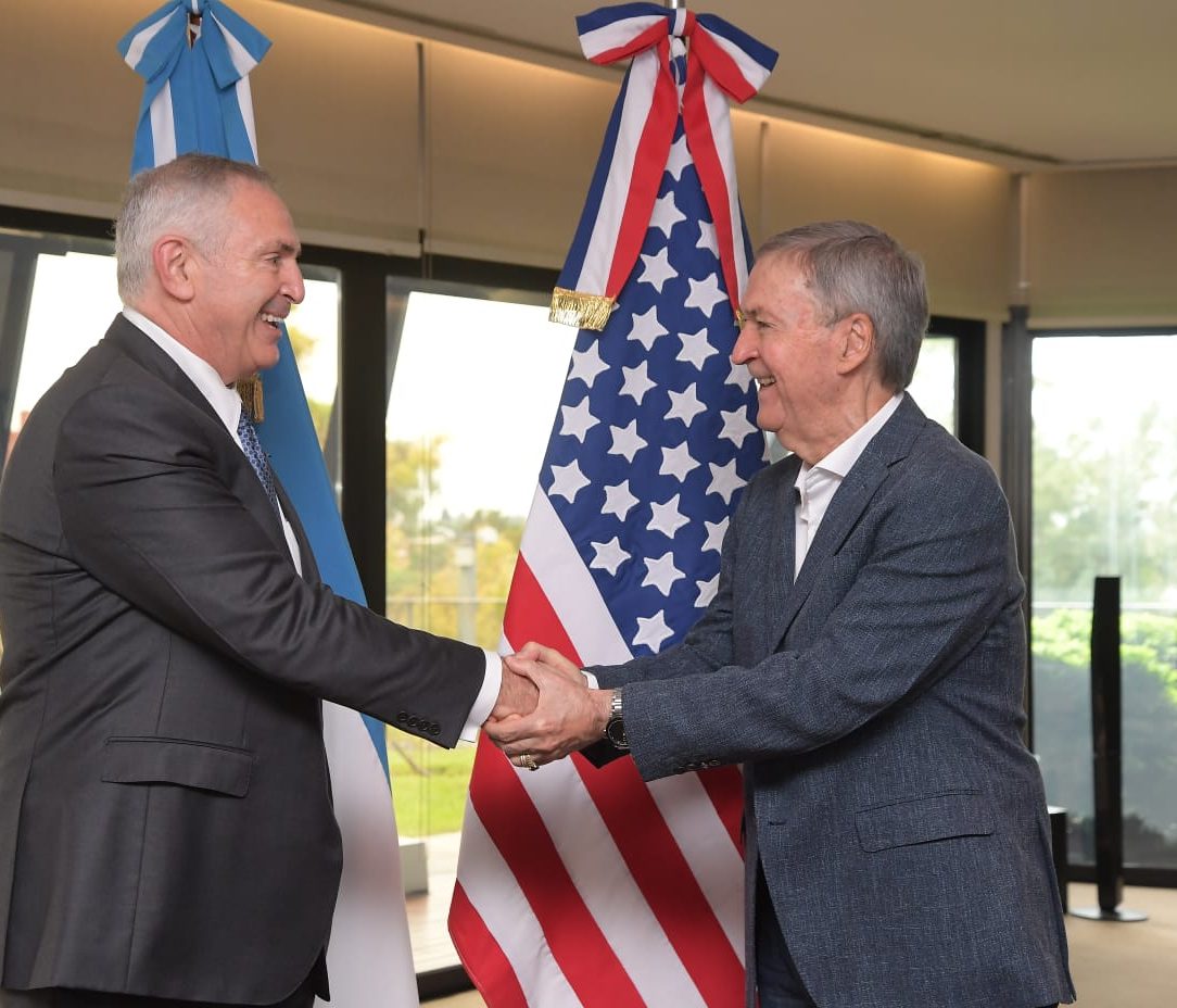 SCHIARETTI RECIBIÓ AL EMBAJADOR DE EE.UU EN ARGENTINA