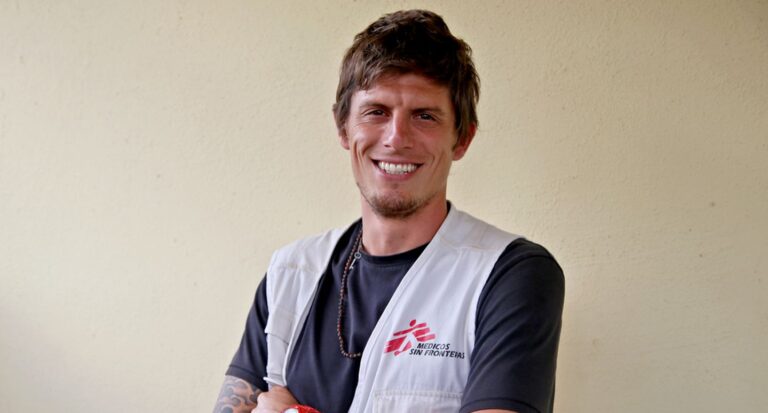 ES ROSARINO Y FUE A UCRANIA COMO VOLUNTARIO