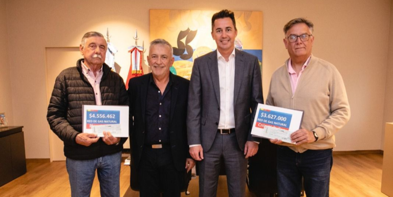 FONDOS PARA LA PRIMERA ETAPA DE LA RED DOMICILIARIA DE GAS NATURAL