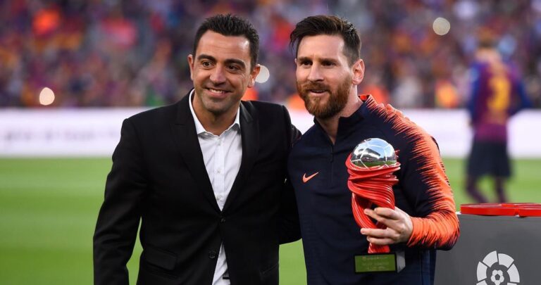 XAVI HERNÁNDEZ MANTIENE LA ILUSIÓN DE DIRIGIR A LIONEL MESSI EN BARCELONA