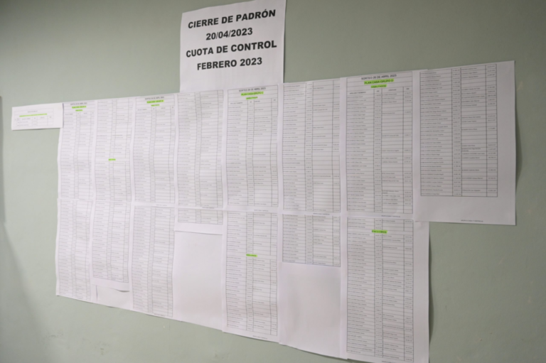 YA ESTÁN DISPONIBLES LOS PADRONES DEL SORTEO DE VIVIENDAS MUNICIPALES
