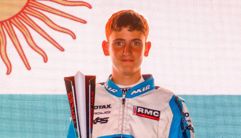 FAUSTO ARNAUDO CONSIGUIÓ EL TERCER PUESTO EN EL SUDAMERICANO ROTAX PERÚ