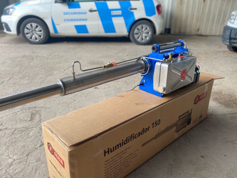 EL MUNICIPIO ADQUIRIÓ UN NUEVO EQUIPO DE FUMIGACIÓN ESPACIAL