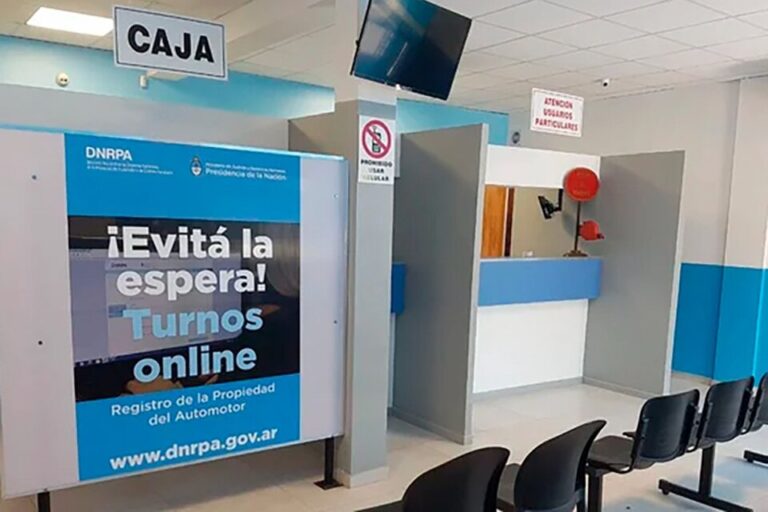 REGISTROS DE LA PROPIEDAD DEL AUTOMOTOR PARAN POR TIEMPO INDETERMINADO