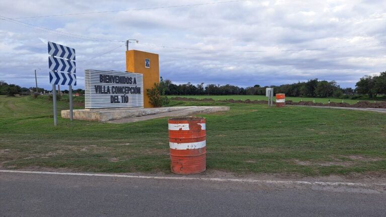 INICIÓ LA OBRA SOBRE RUTA PROVINCIAL Nº3 EN VILLA CONCEPCIÓN DEL TÍO
